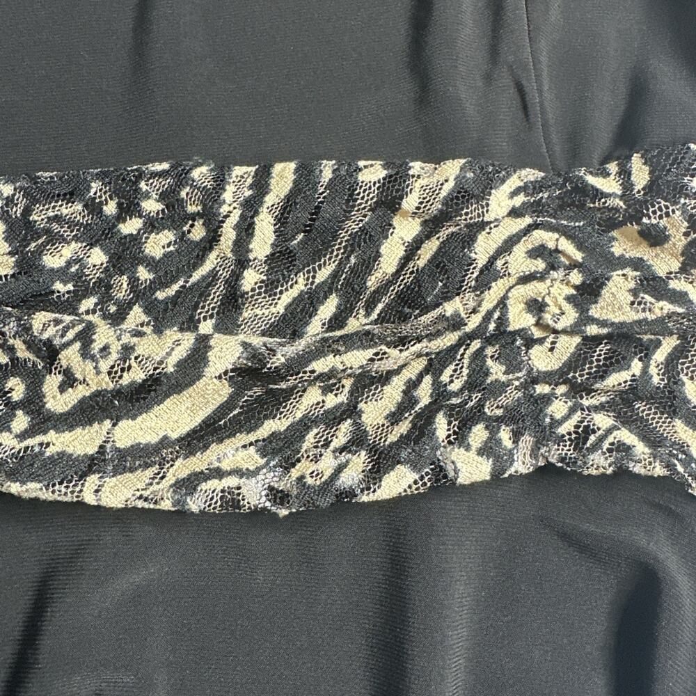 Perceptions Petite Y2k Black Zebra Python Animal … - image 4